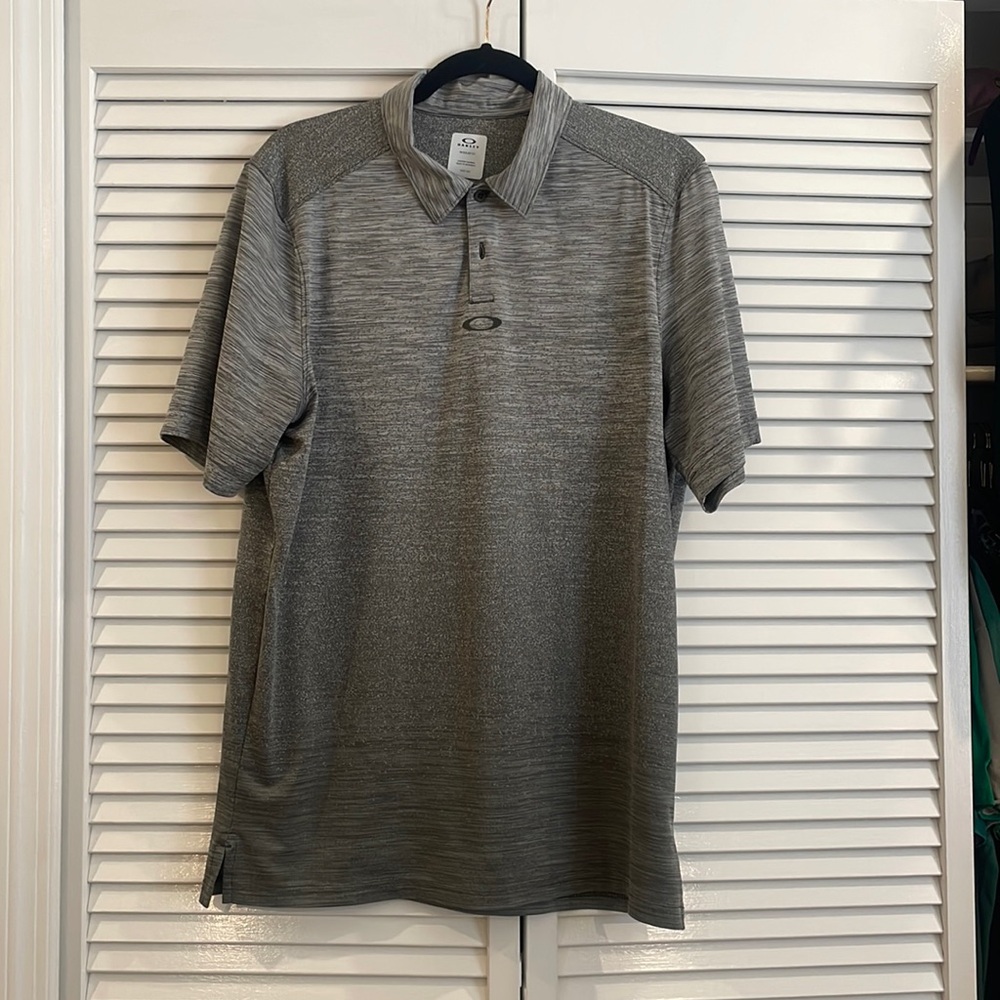 Grey Oakley Polo
